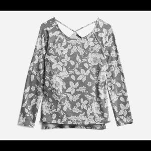 NWT Lemon Tart floral knit top